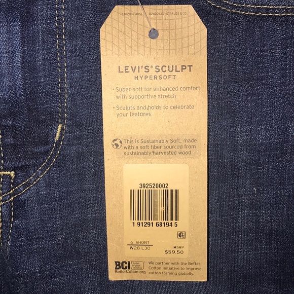 NWT Levi's Classic Boot Cut Jeans MSRP $59.50 - Picture 8 of 16